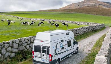 Campervan Hire Northern Ireland. Bunk Campers exploring the Northern Irish Countryside.