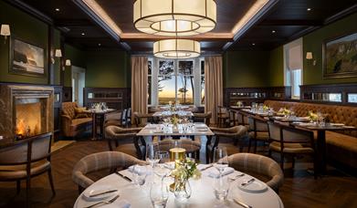 Restaurant At Dunluce Lodge