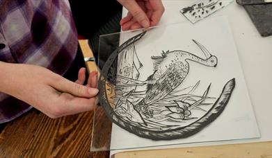 Discover the art of traditional stained glass painting in a relaxed, hands-on session at the Ulster Folk Museum.