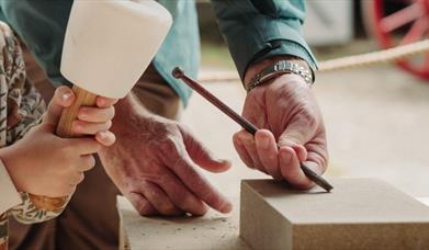 Discover the craft of stone carving at the Ulster Folk Museum