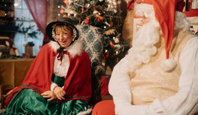 Visit Father Christmas and his Elves at Ulster American Folk Park