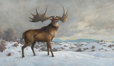 A Wild Ireland painting by Julian Friers