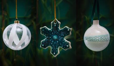 Handcrafted baubles