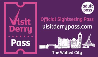 image of Visit Derry sightseeing ticket. 