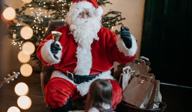 Experience a magical visit with Santa in the Ulster Folk Museum