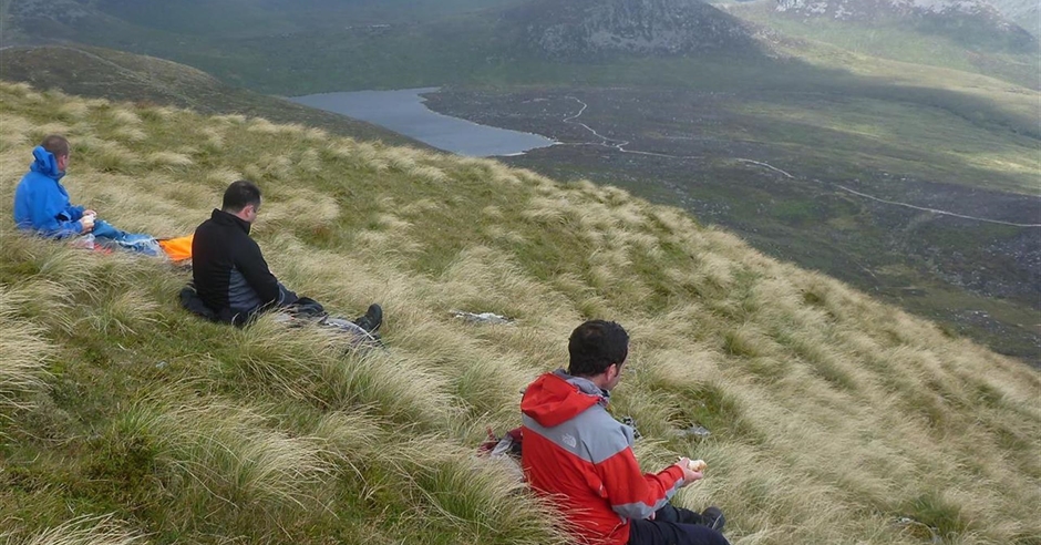 Lough Shannagh The Heart Of The Mournes Mountain Ways Ireland