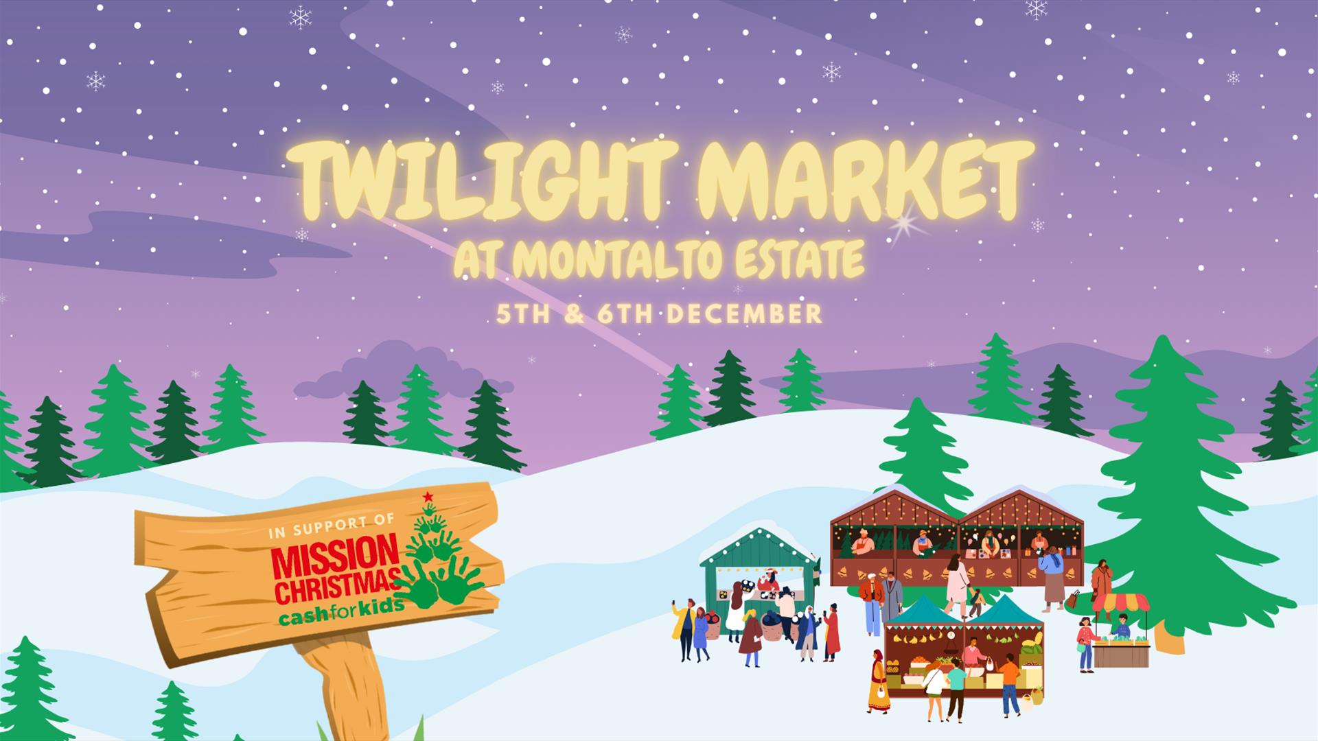Twilight Market at Montalto