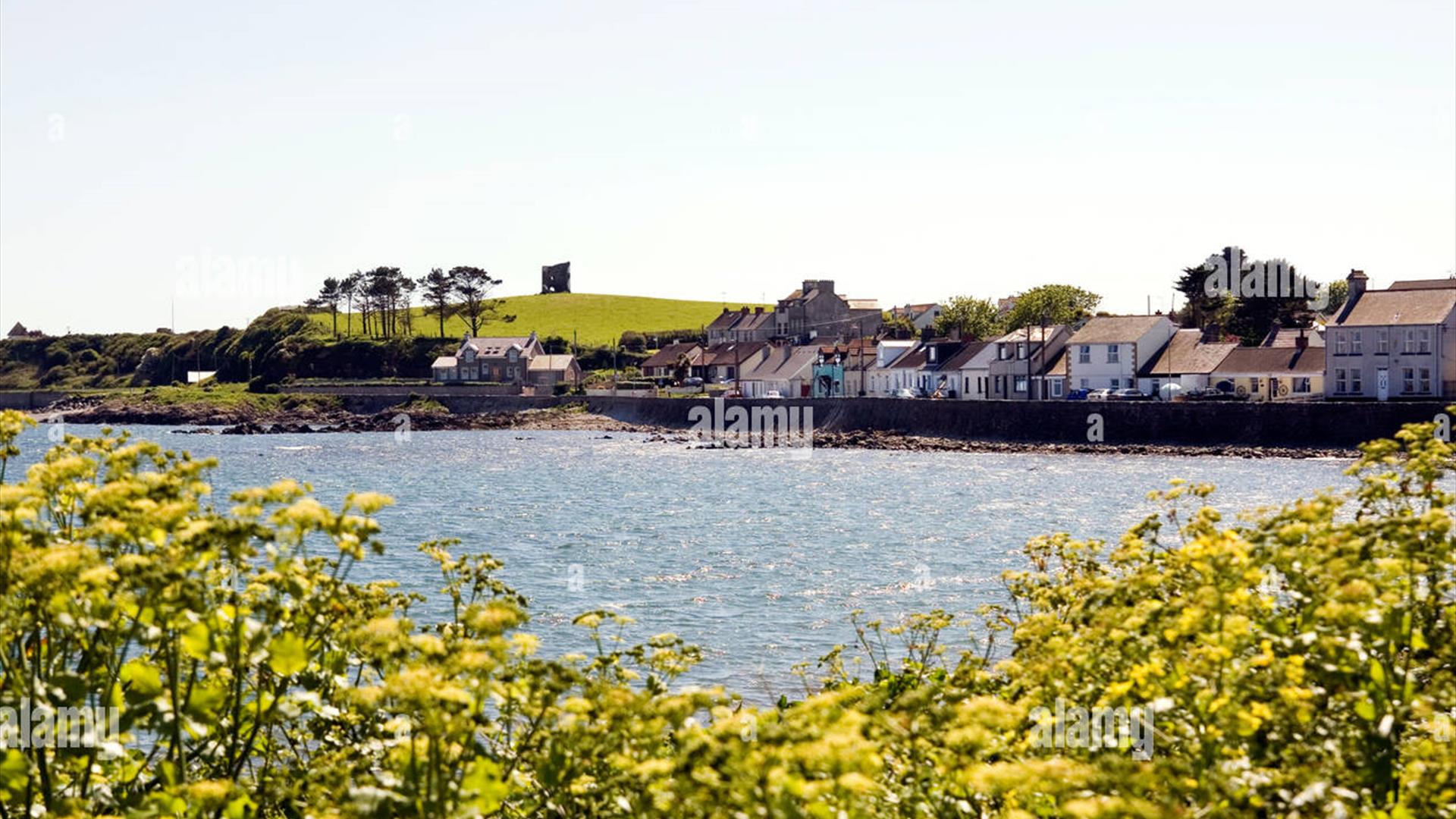 Directly overlooking Killough bay