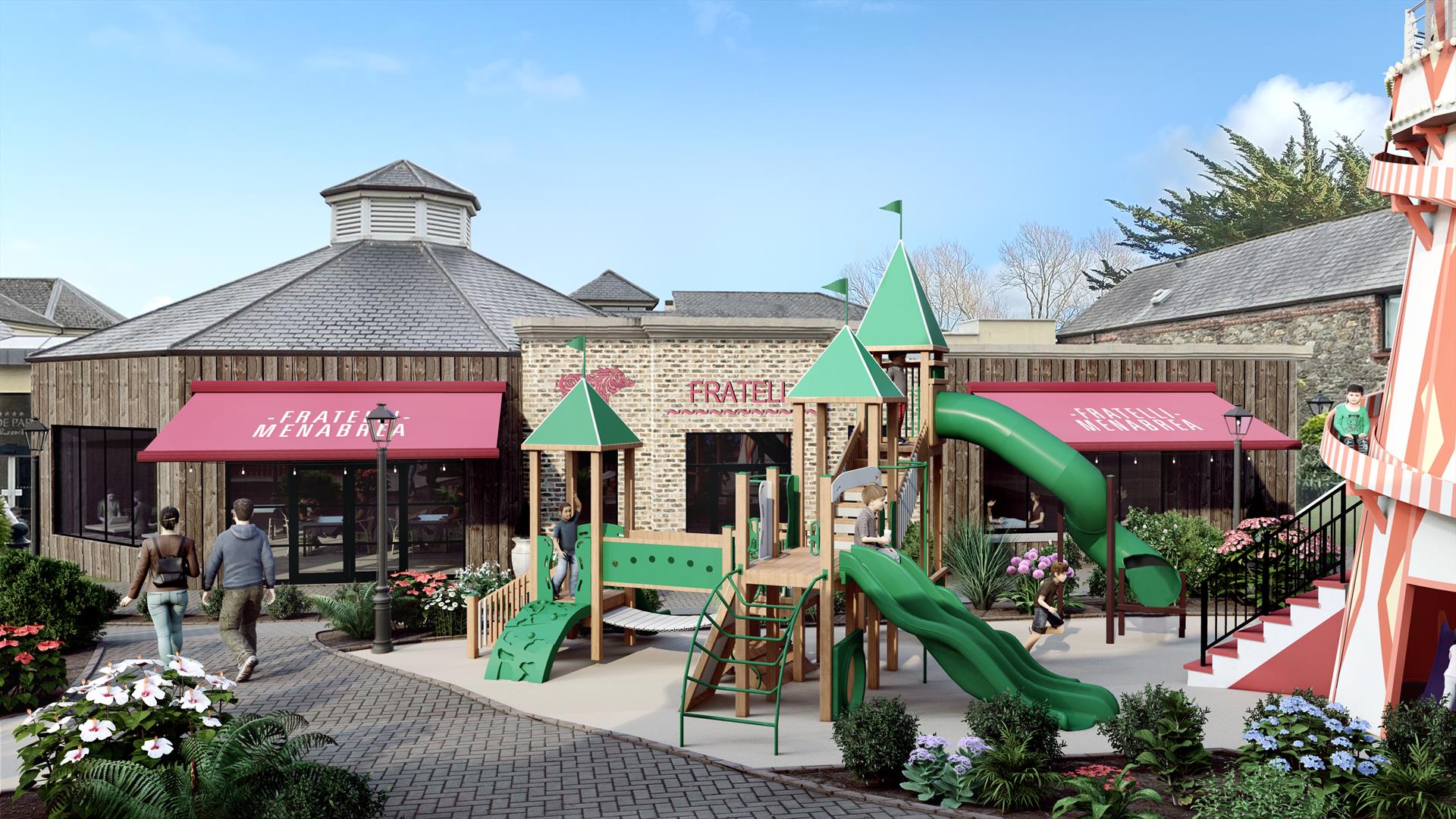 exterior of Fratelli Restaurant