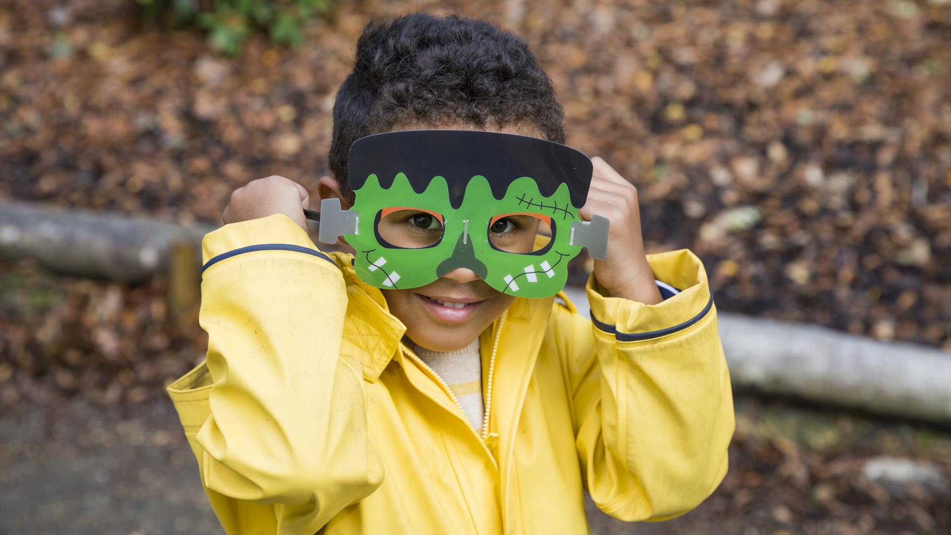 Halloween trail at Rowallane Garden