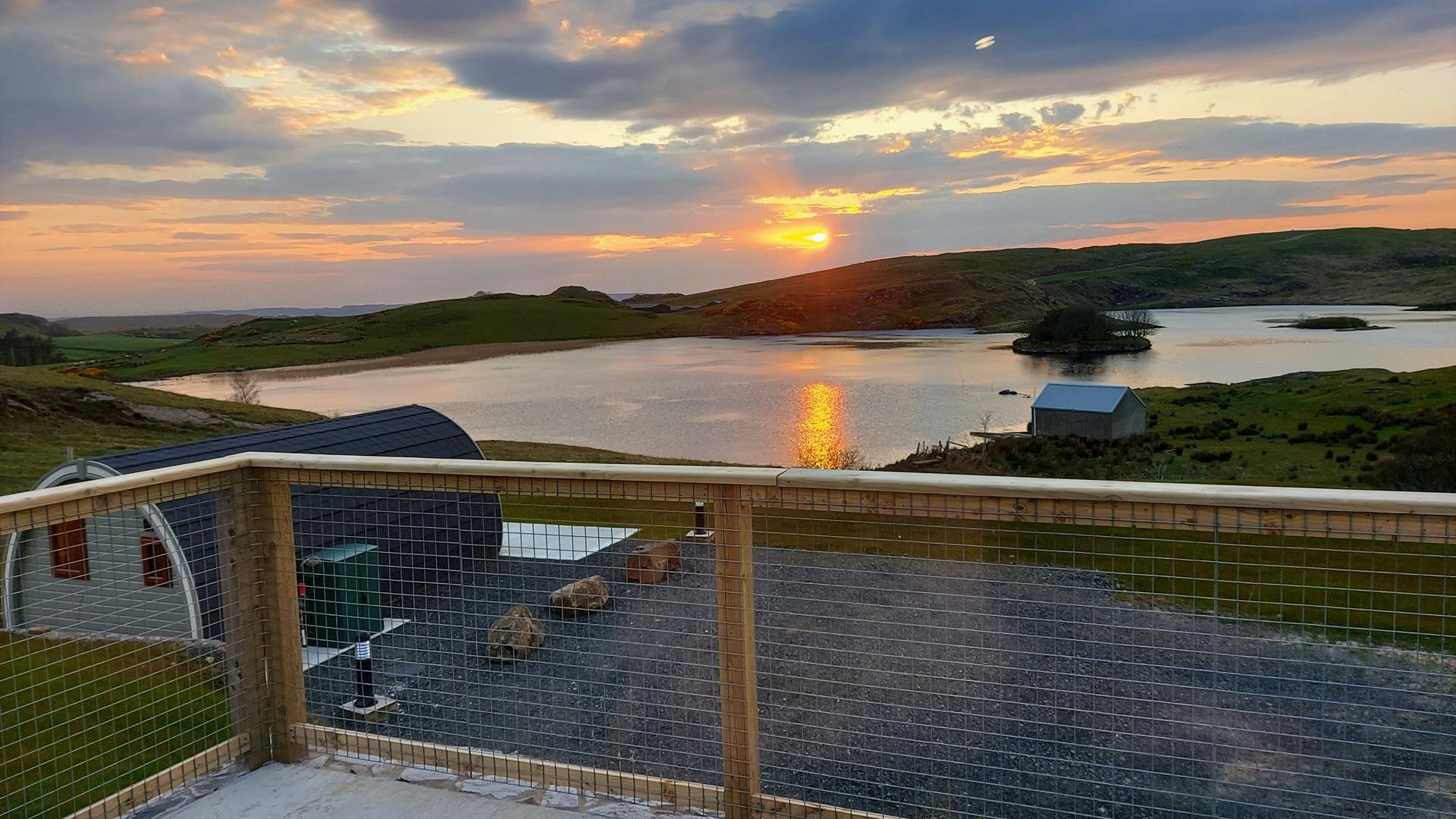 View over Lough na Cranagh