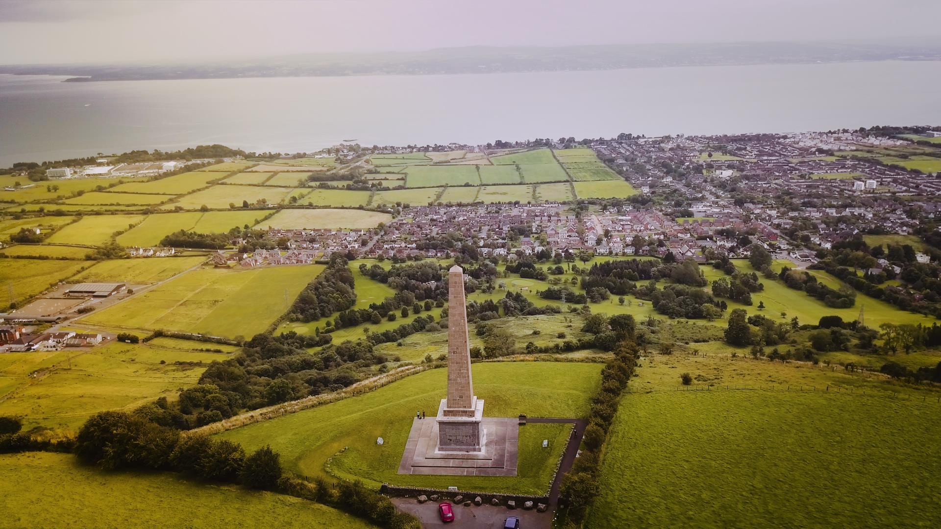 An image of Knockagh Monument
