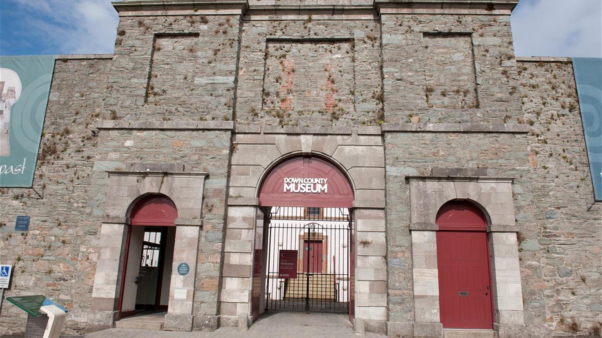 Entrance to Down County Museum, Downpatrick