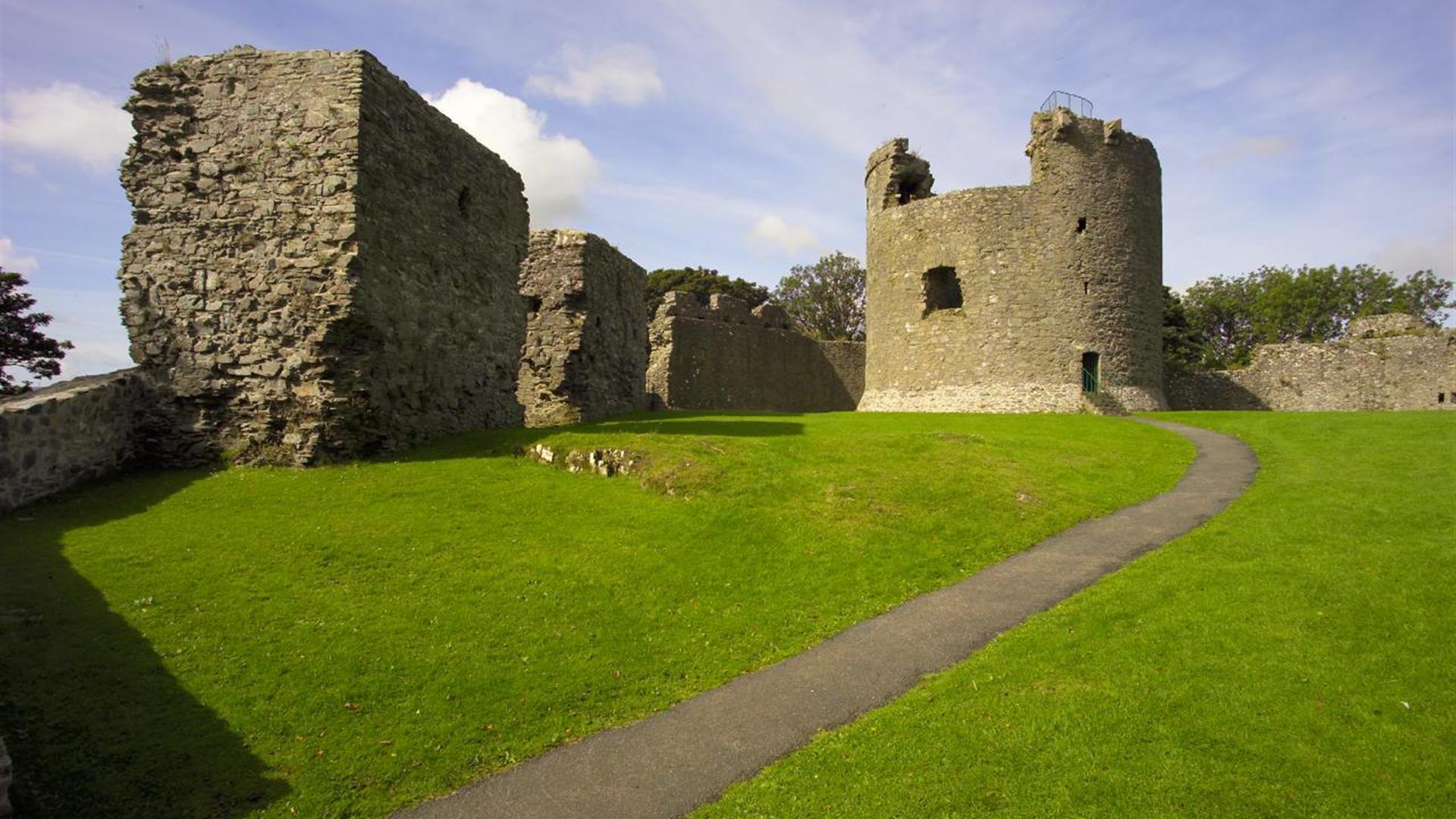 Dundrum Castle Dundrum Discover Northern Ireland