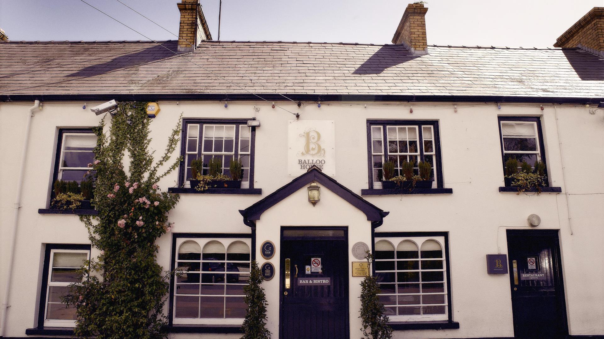 Photo of restaurant front entrance outside