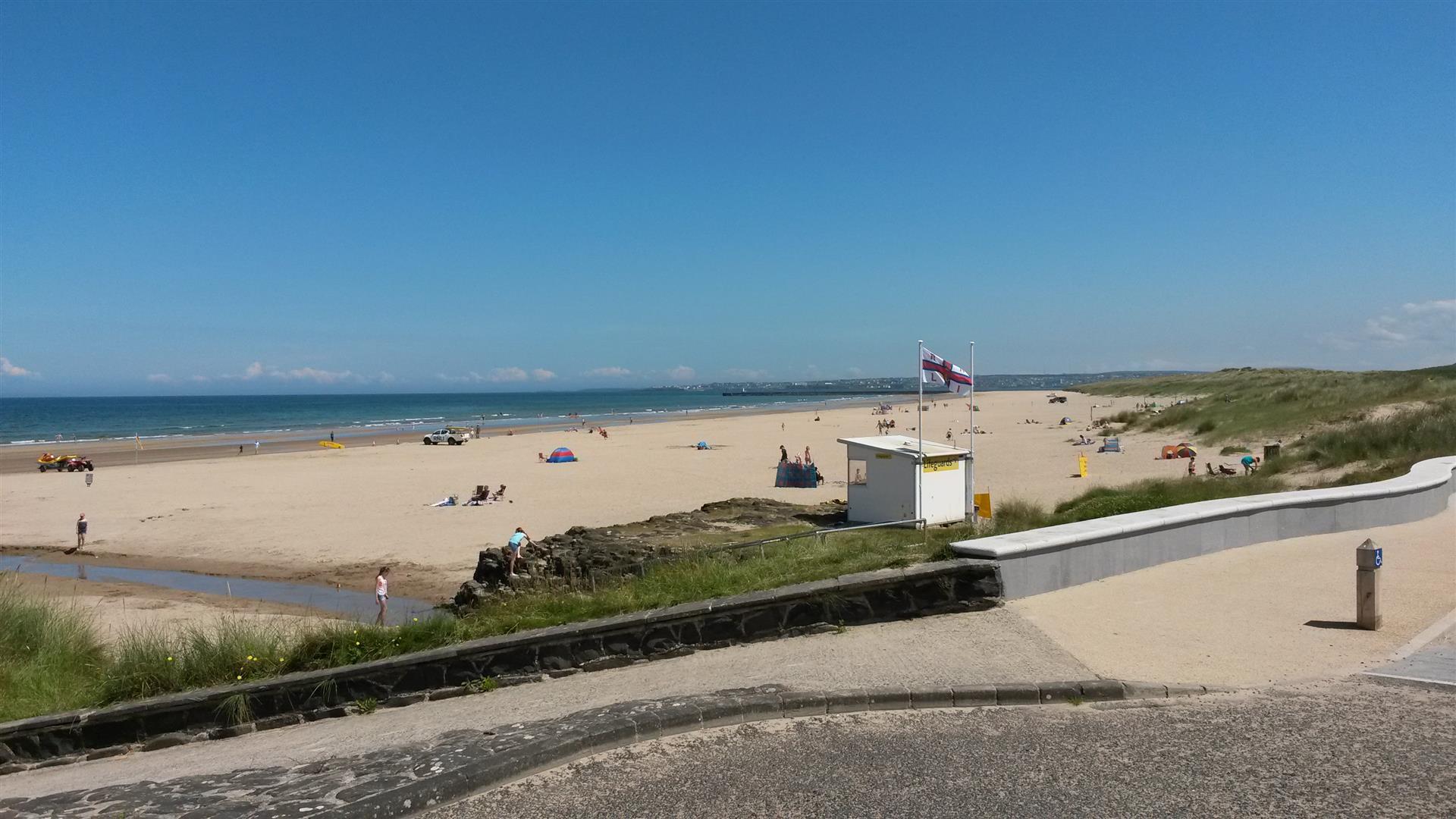 Castlerock Beach Castlerock Discover Northern Ireland