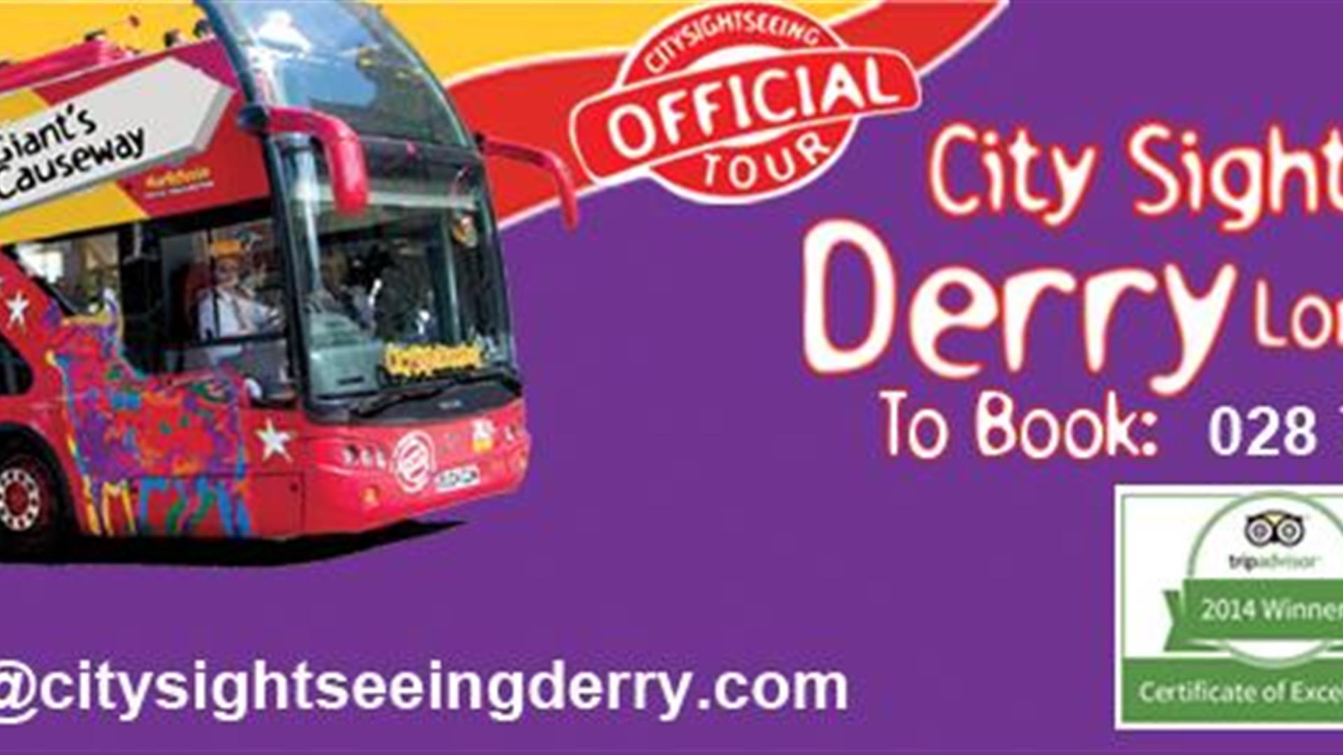 City Sightseeing Derry - Giant's Causeway Tour