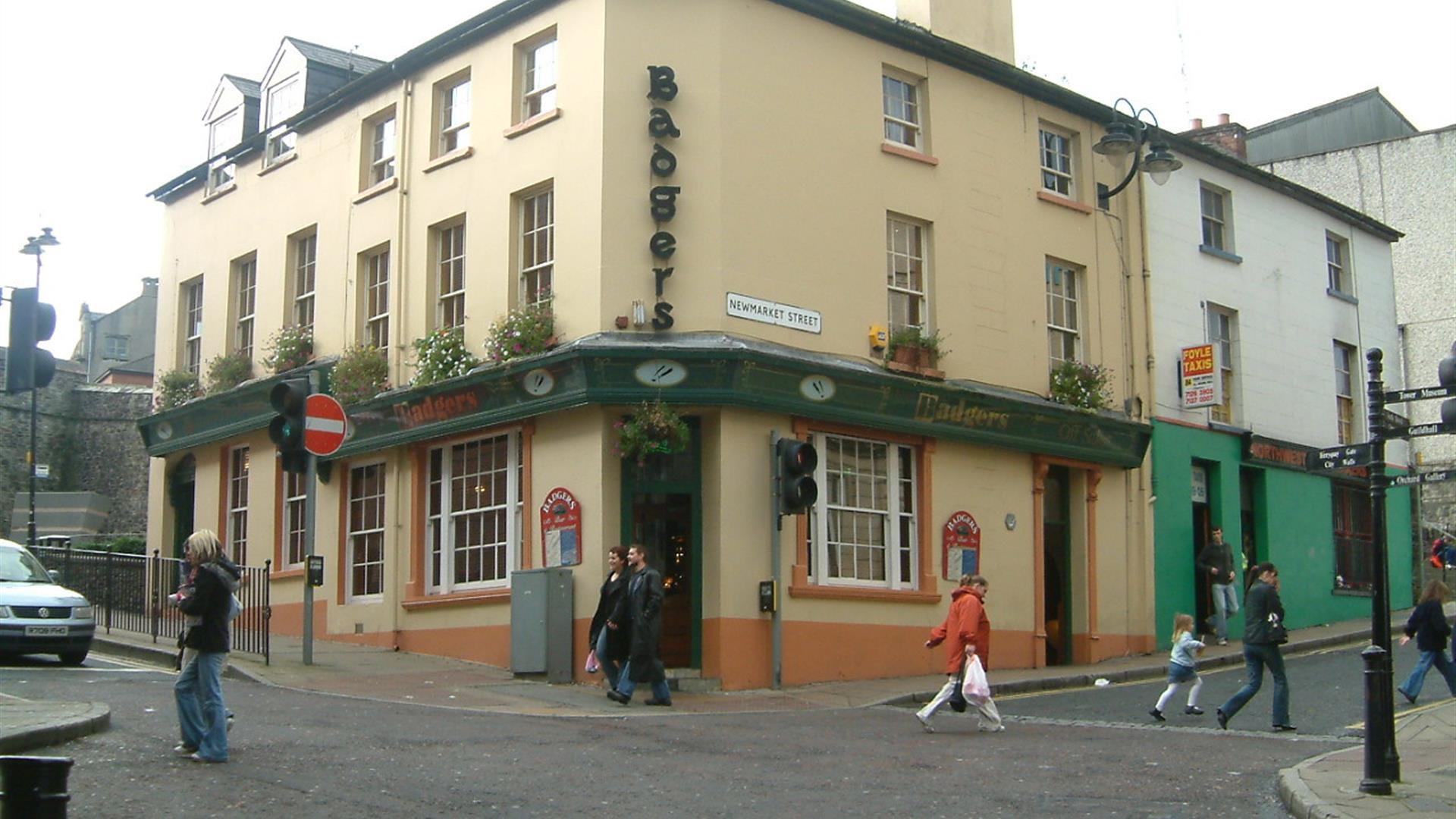 Badgers Bar And Restaurant - Derry~Londonderry - Discover Northern Ireland