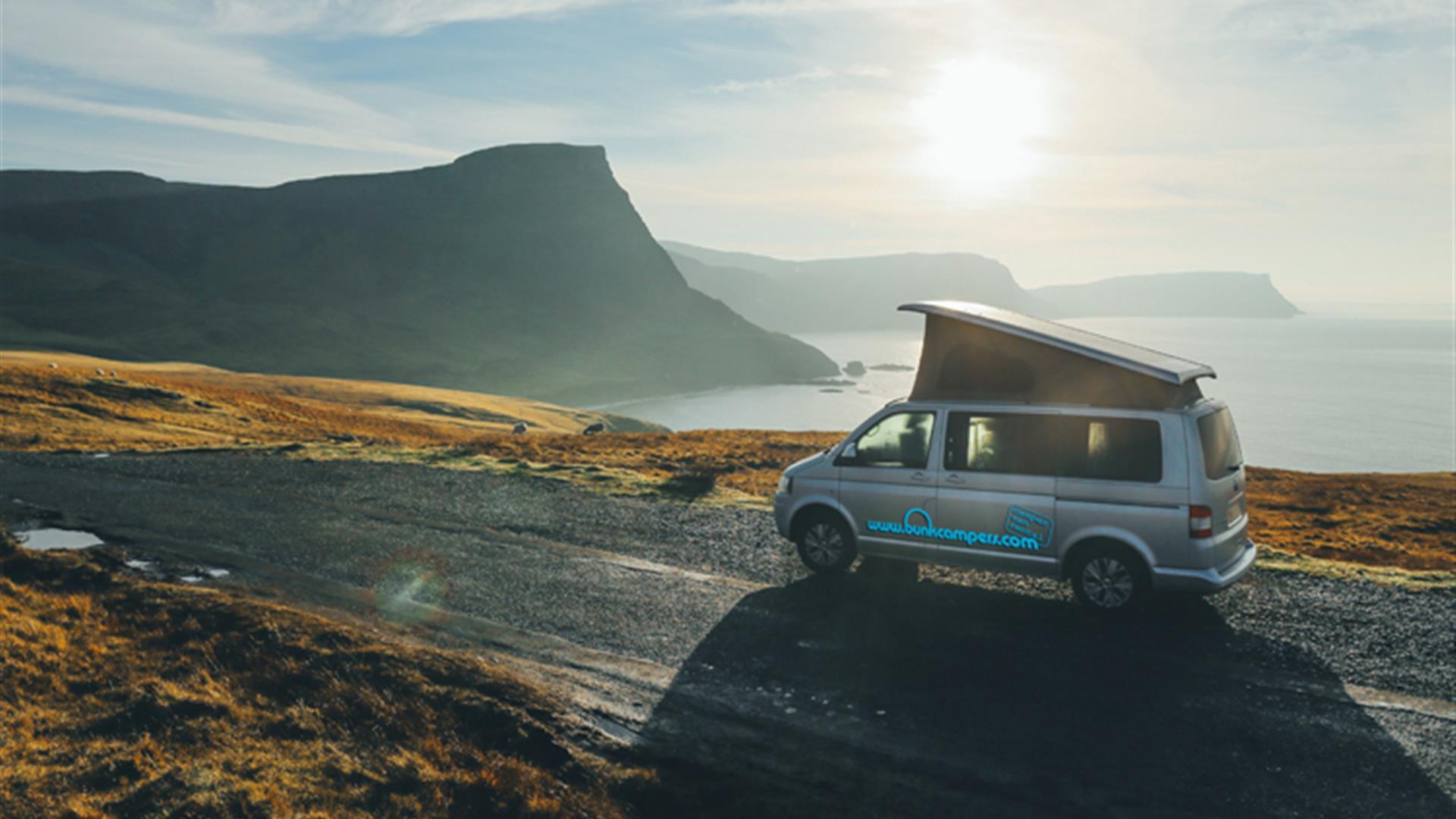 Bunk Campers Campervan and Motorhome Rental Discover Northern Ireland