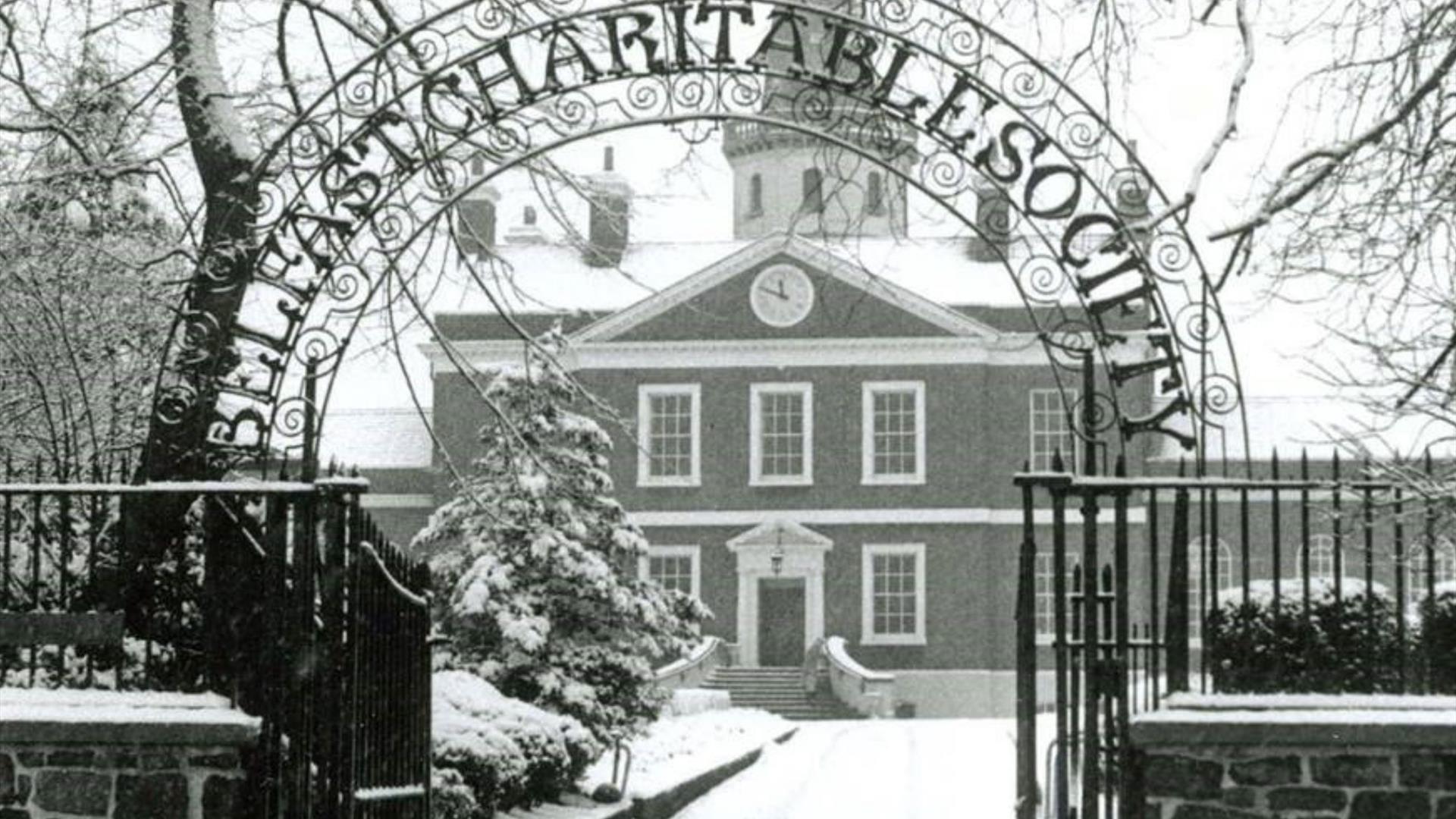 Clifton House in the snow