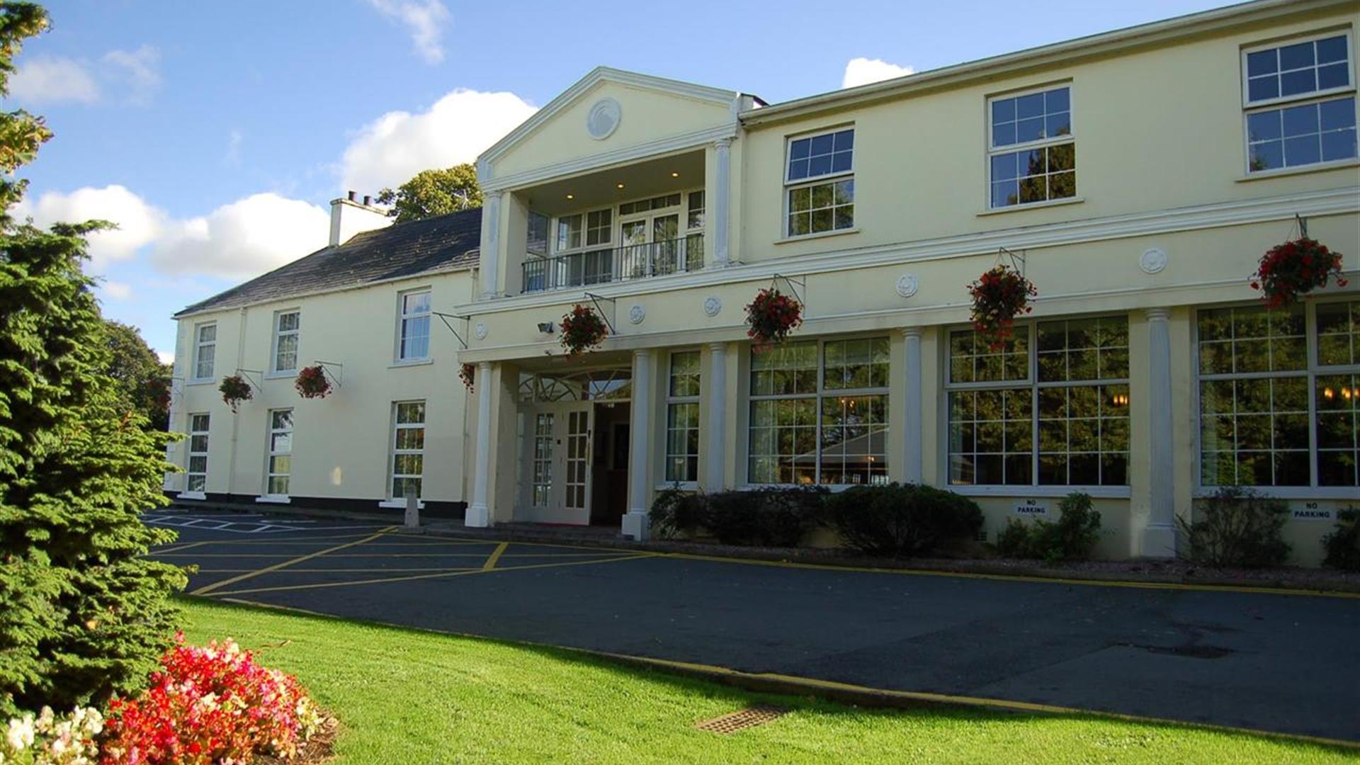 Exterior Daytime at the Millbrook Lodge Hotel, Ballynahinch