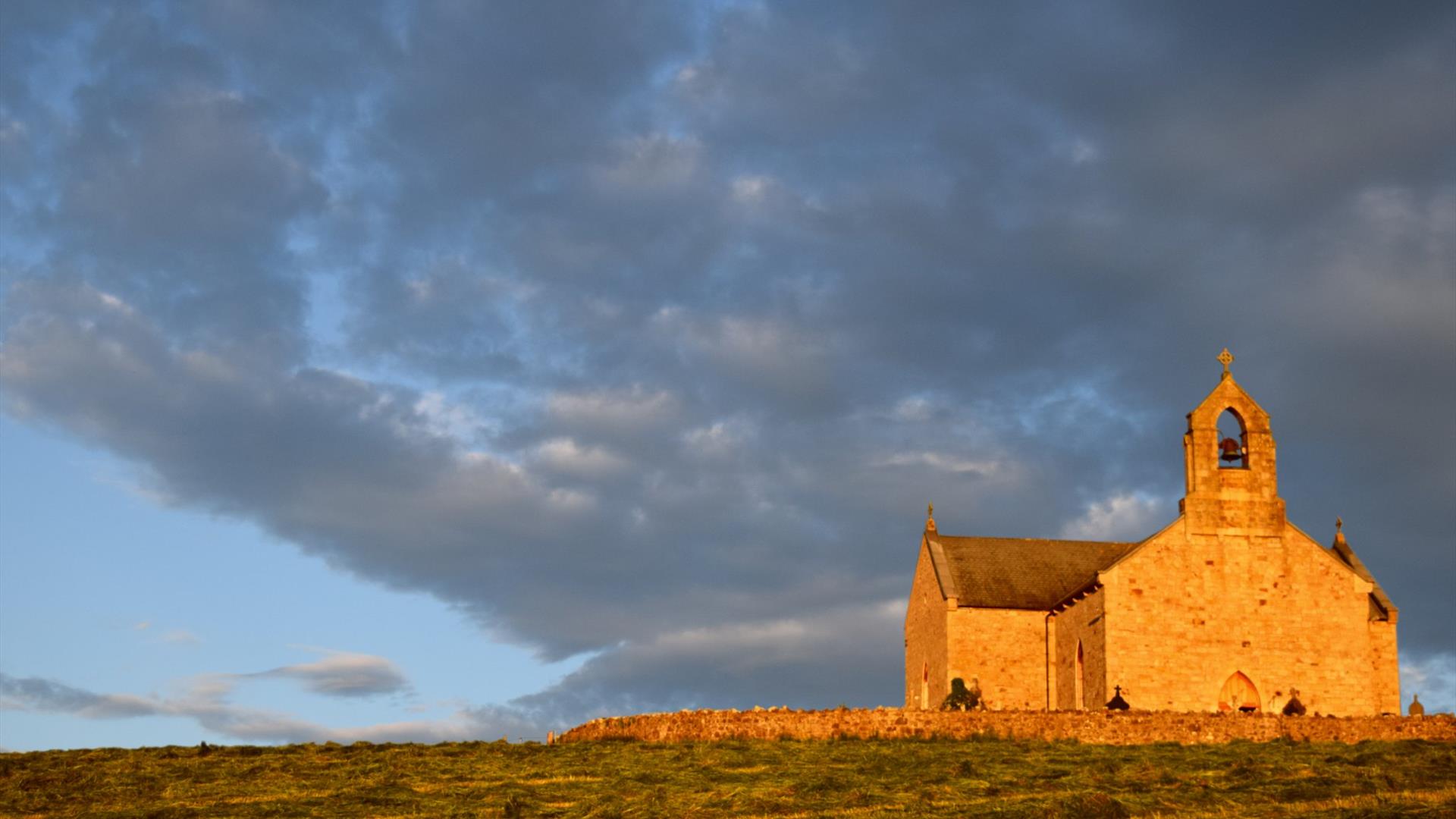 Midsummer view of St Macartans