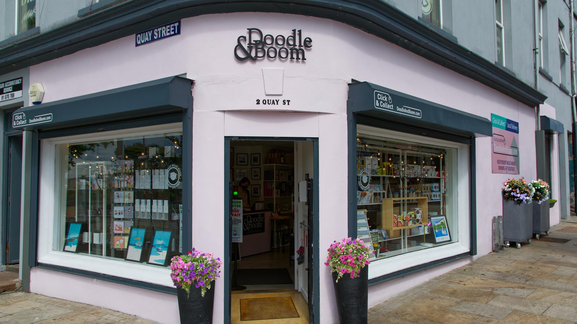 Exterior photo of Doodle & Boom Gift Shop