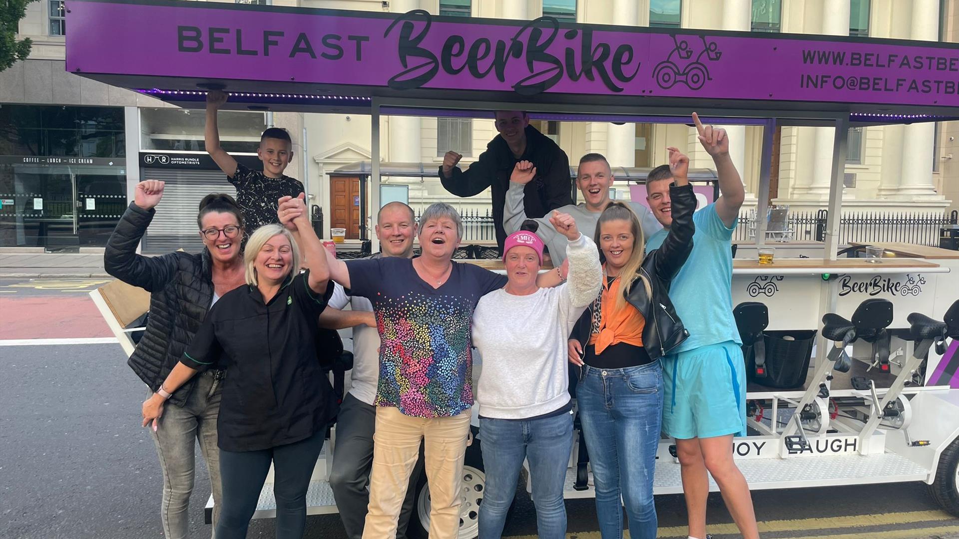 Belfast Beer Bike Belfast Discover Northern Ireland