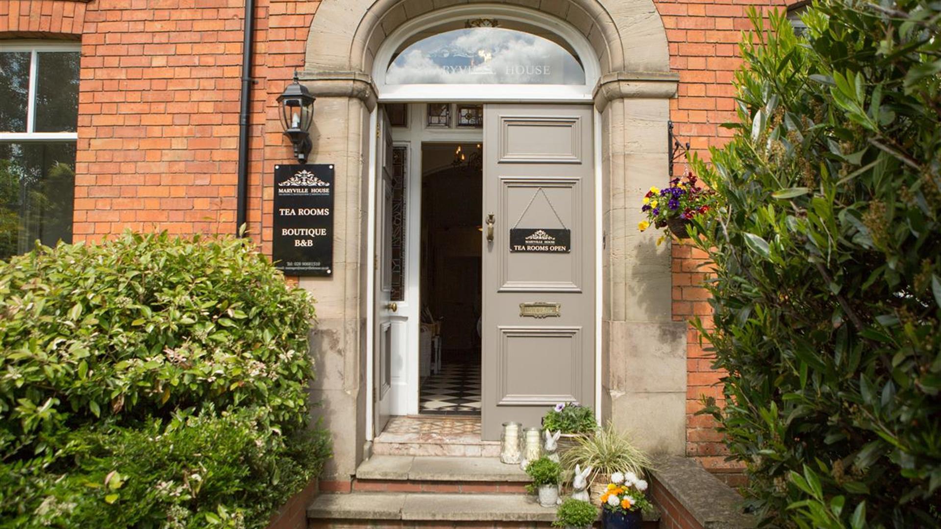 Maryville House Tearooms & Boutique B&B Belfast Discover Northern Ireland