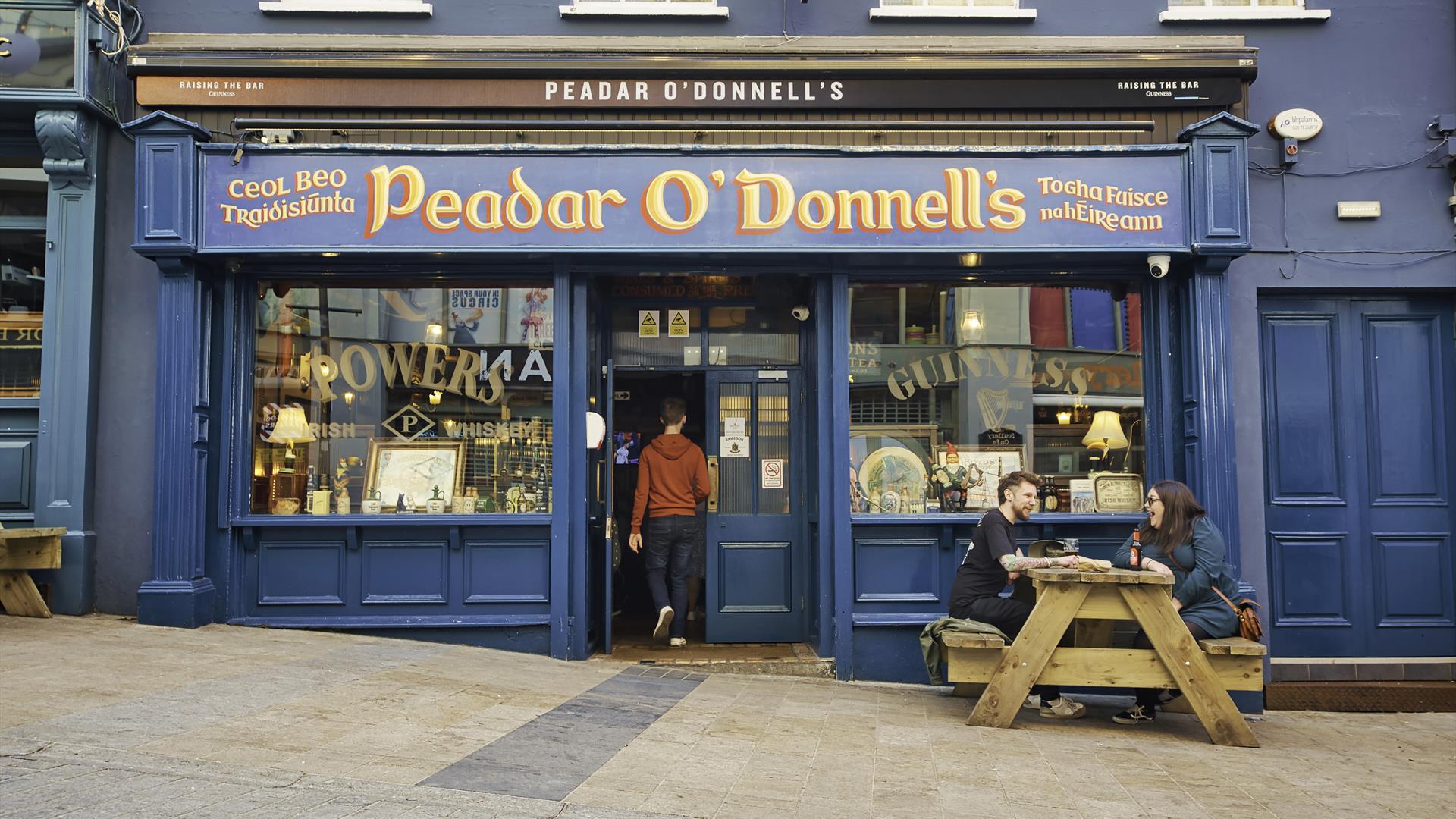 The outer exterior of Peadar O'Donnells