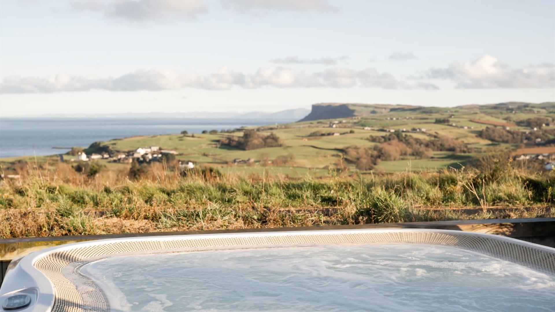 Spa hot tubs with view