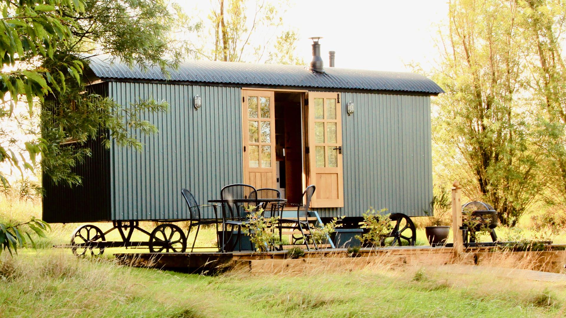 Sundew Hut in late summer