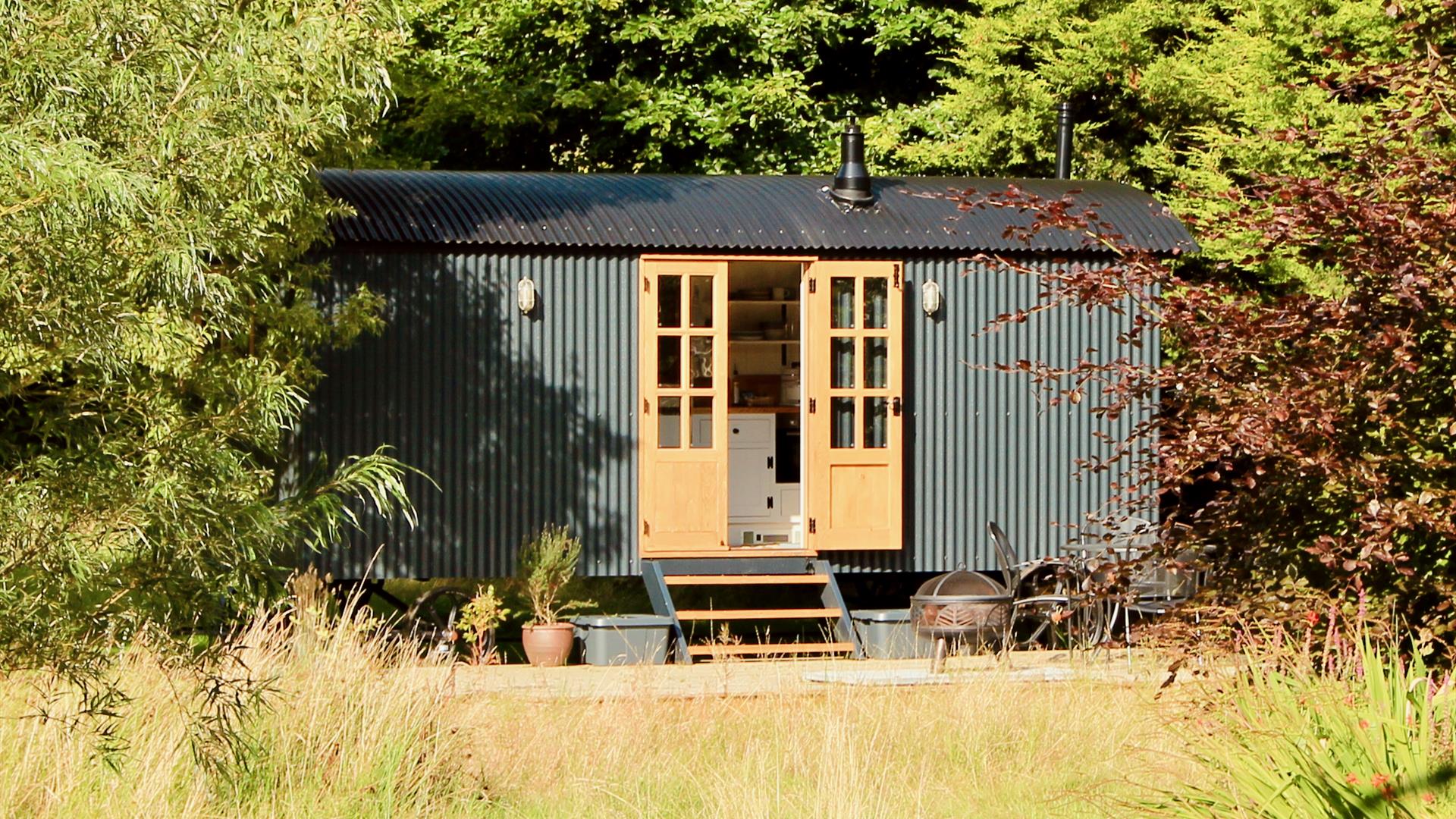 Curlew Hut in late summer