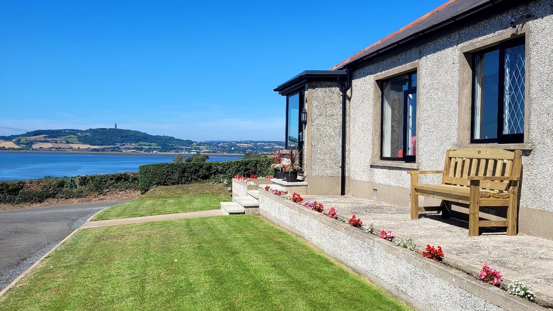 Outside view of accommodation and surrounds