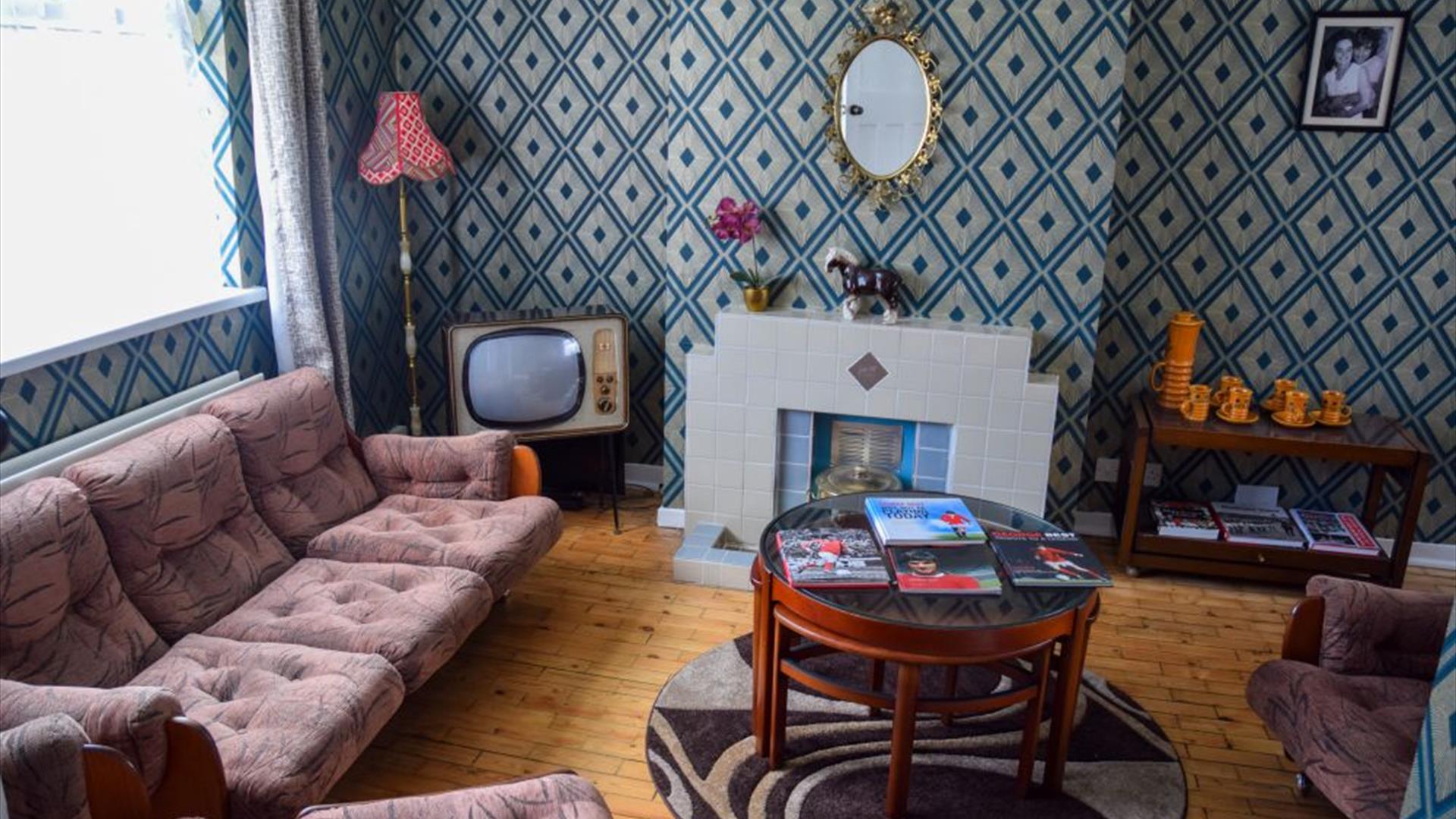 1960s style living room