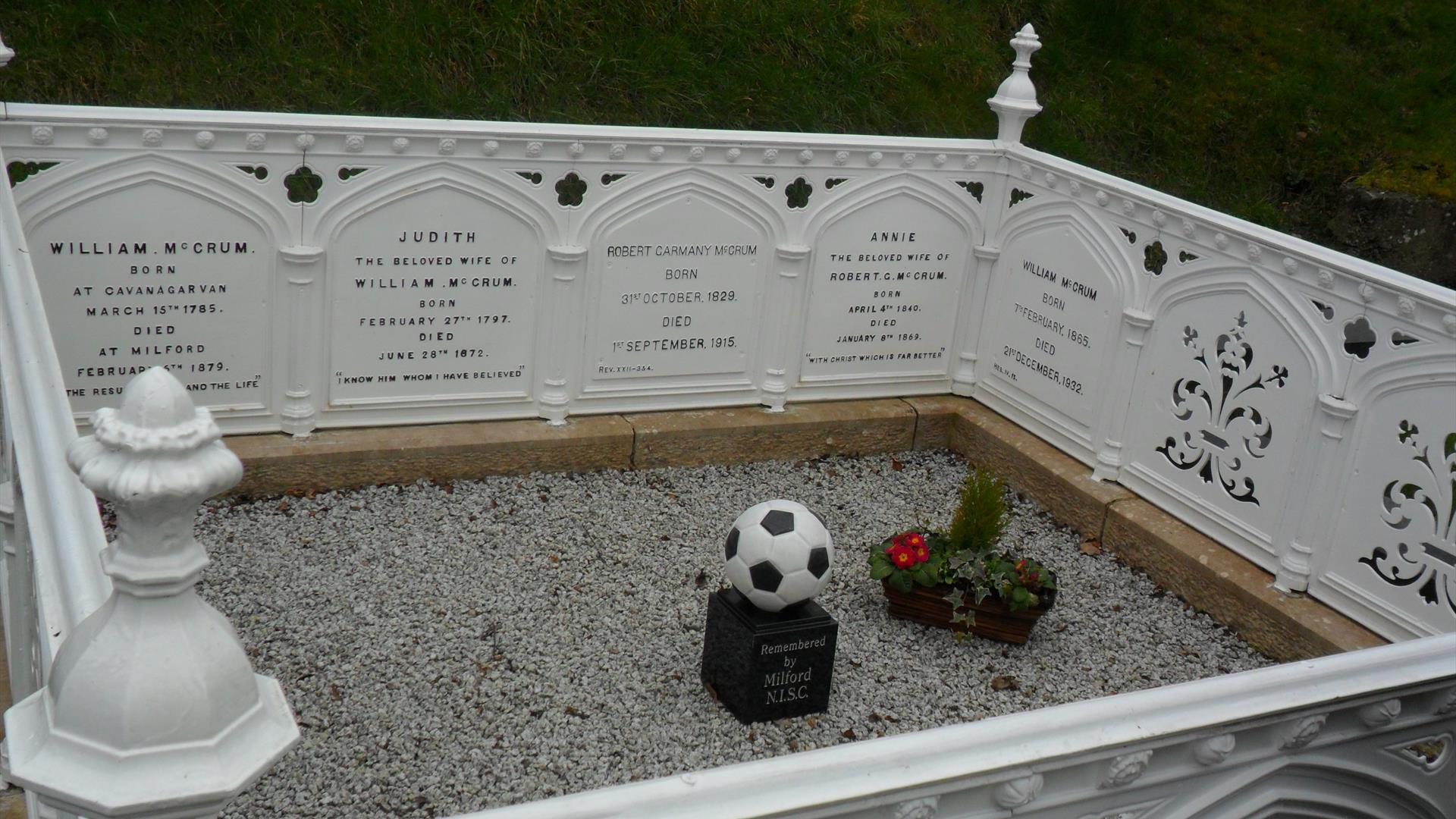 McCrum Family Grave EHOD 2025