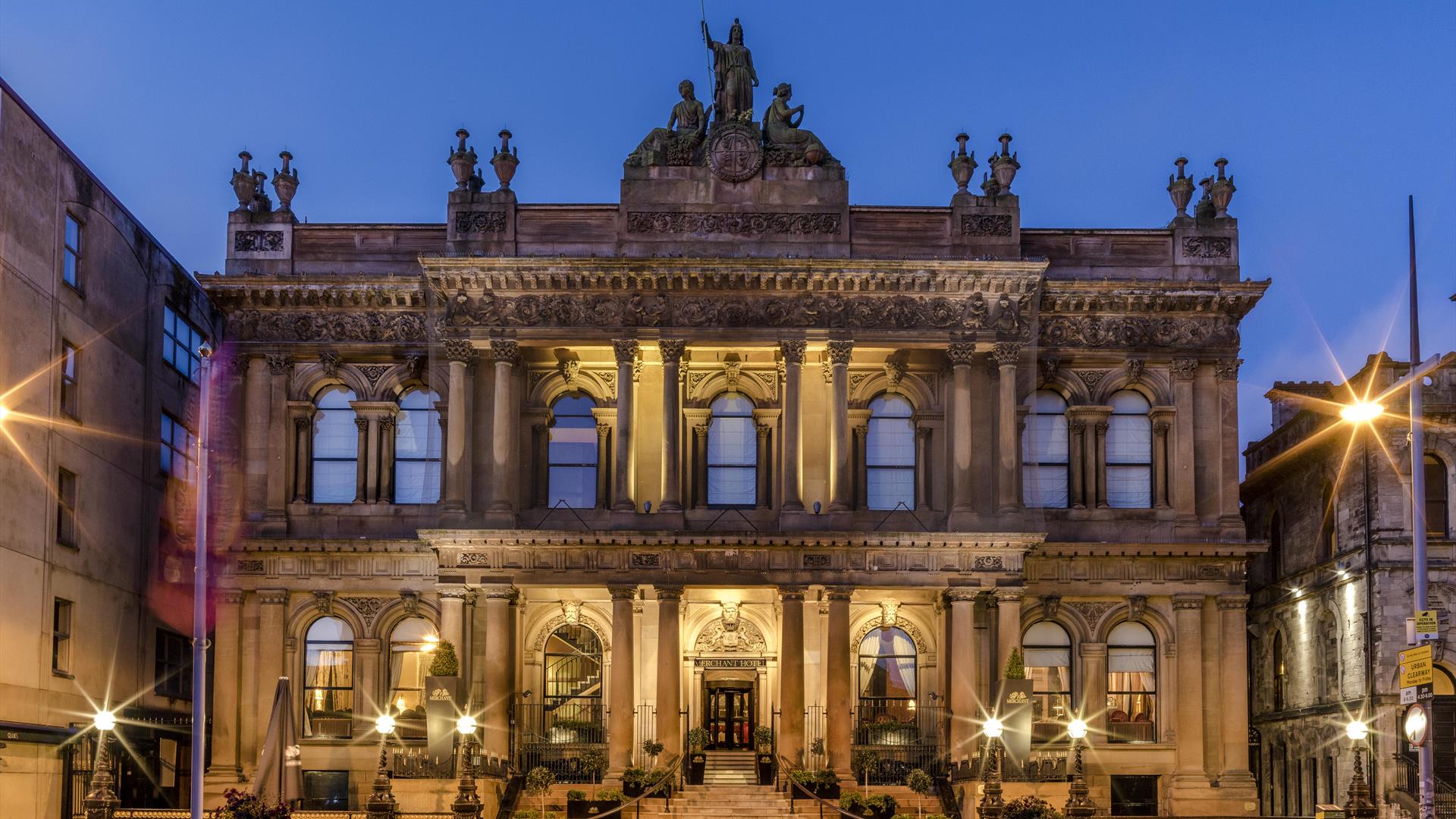 The Merchant Hotel's Victorian Facade