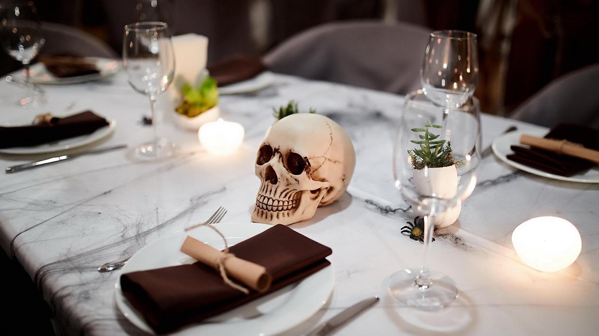 Dining in the Dark Halloween Experience
