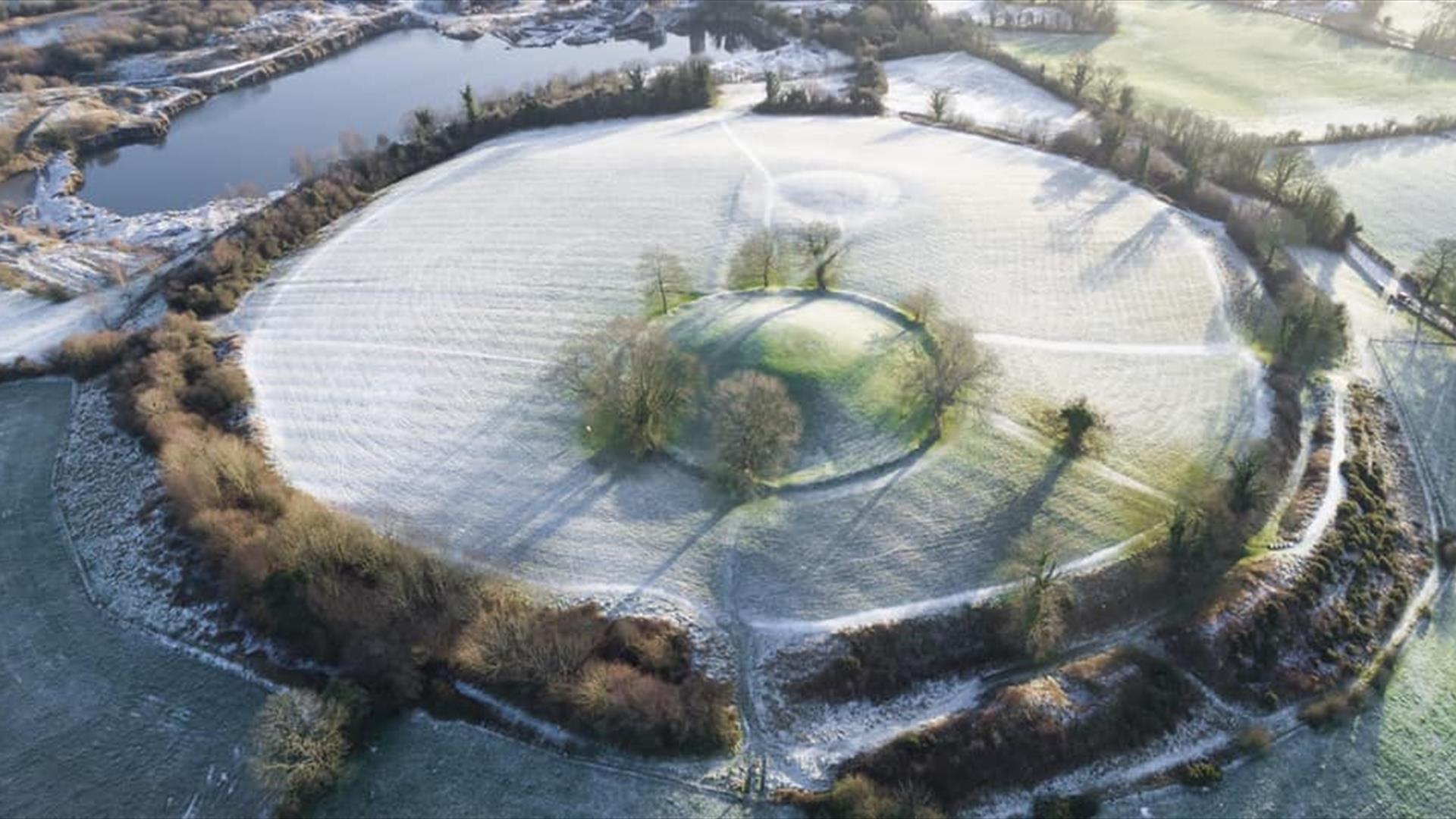 Winter at Navan Fort