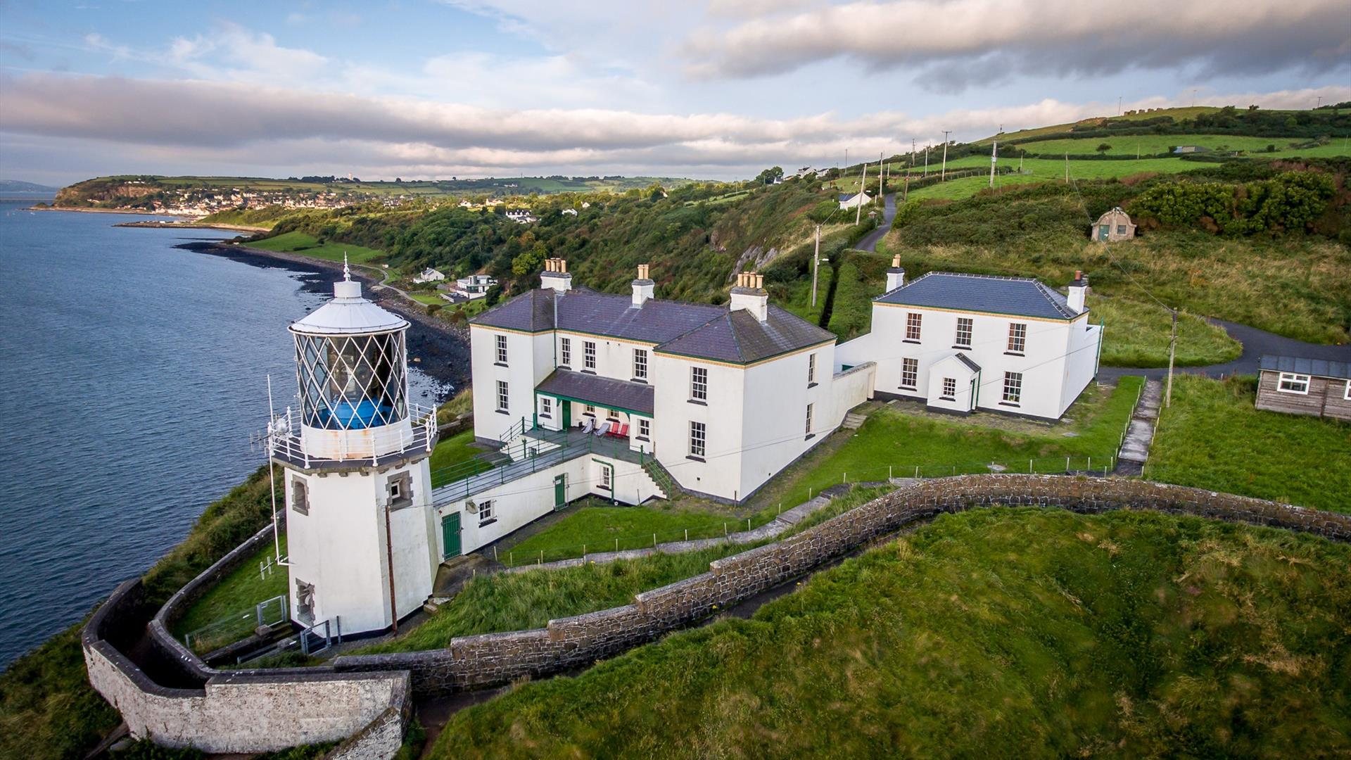 Arial view Blackhead Lightkeepers' House