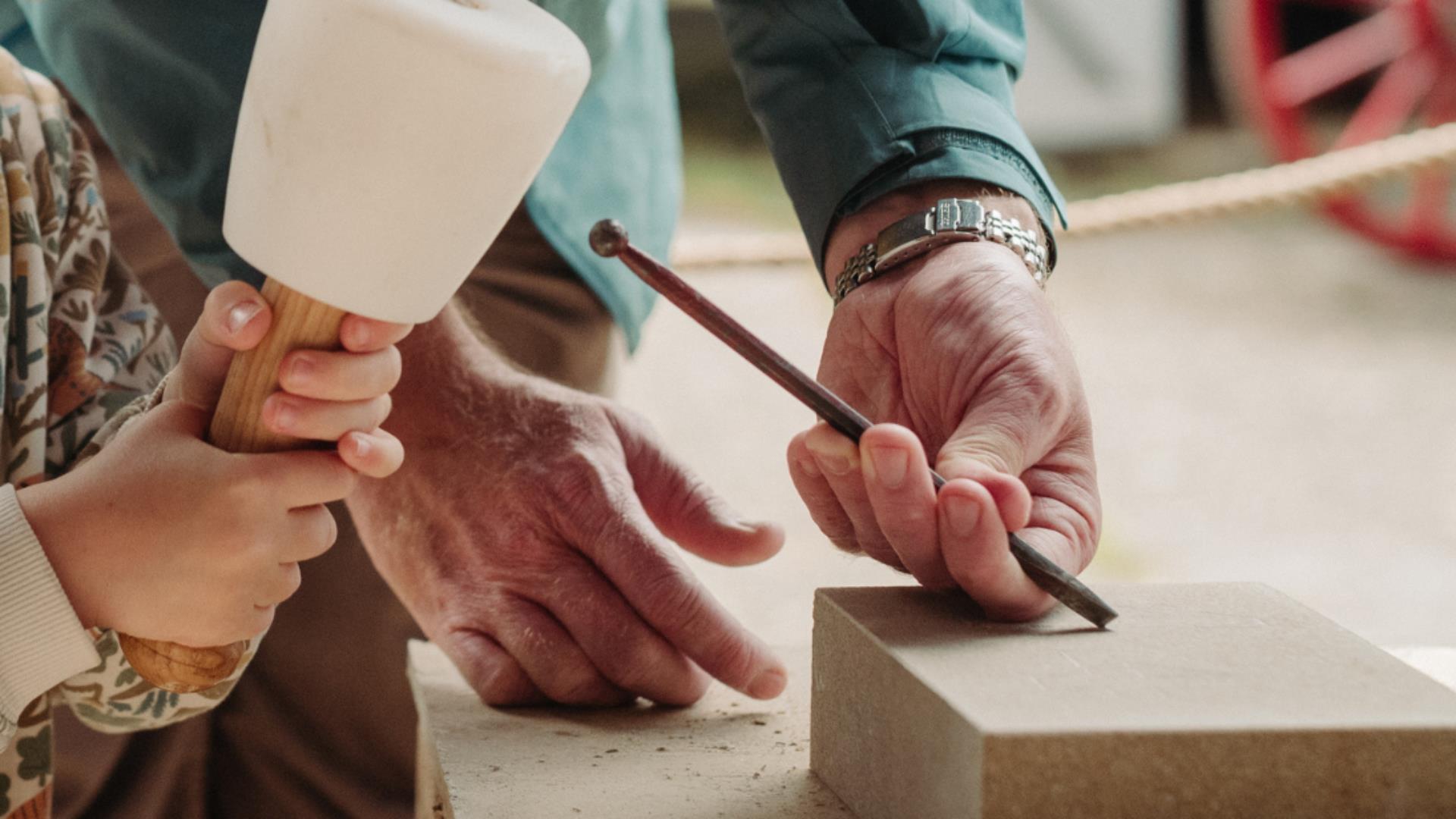 Discover the craft of stone carving at the Ulster Folk Museum