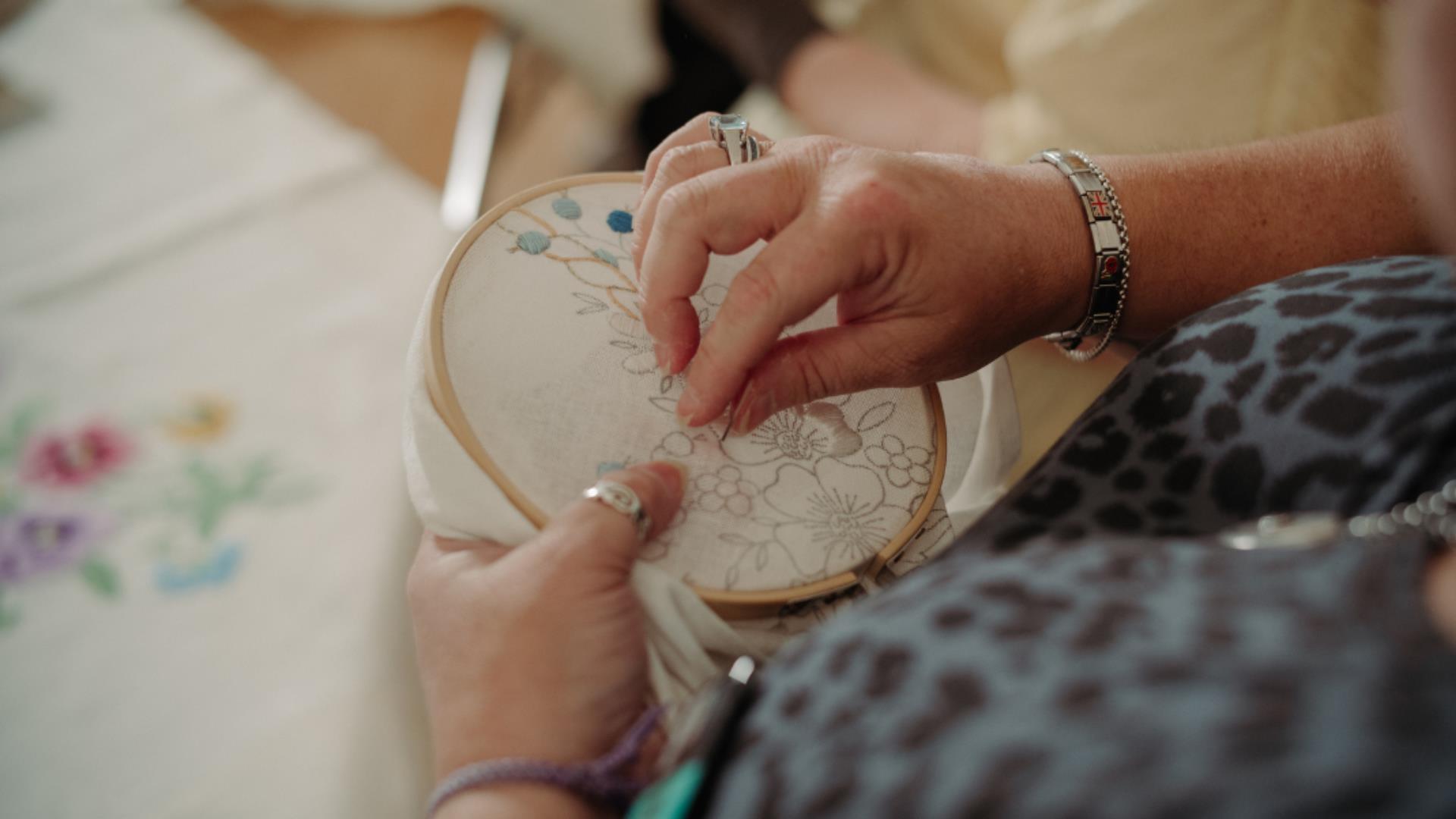 Try embroidery at the Ulster Folk Museum as part of this year's  Leid and Lairn Festival.