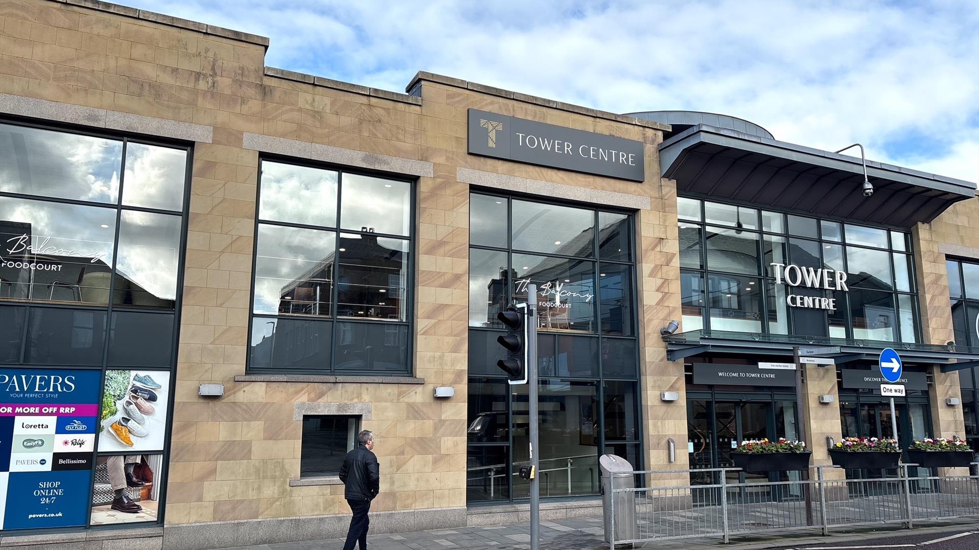 Tower Centre - Wellington street entrance