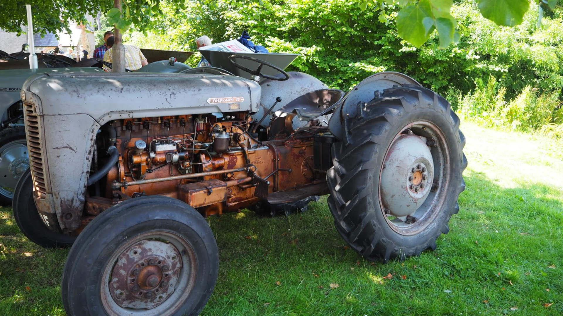 A tractor