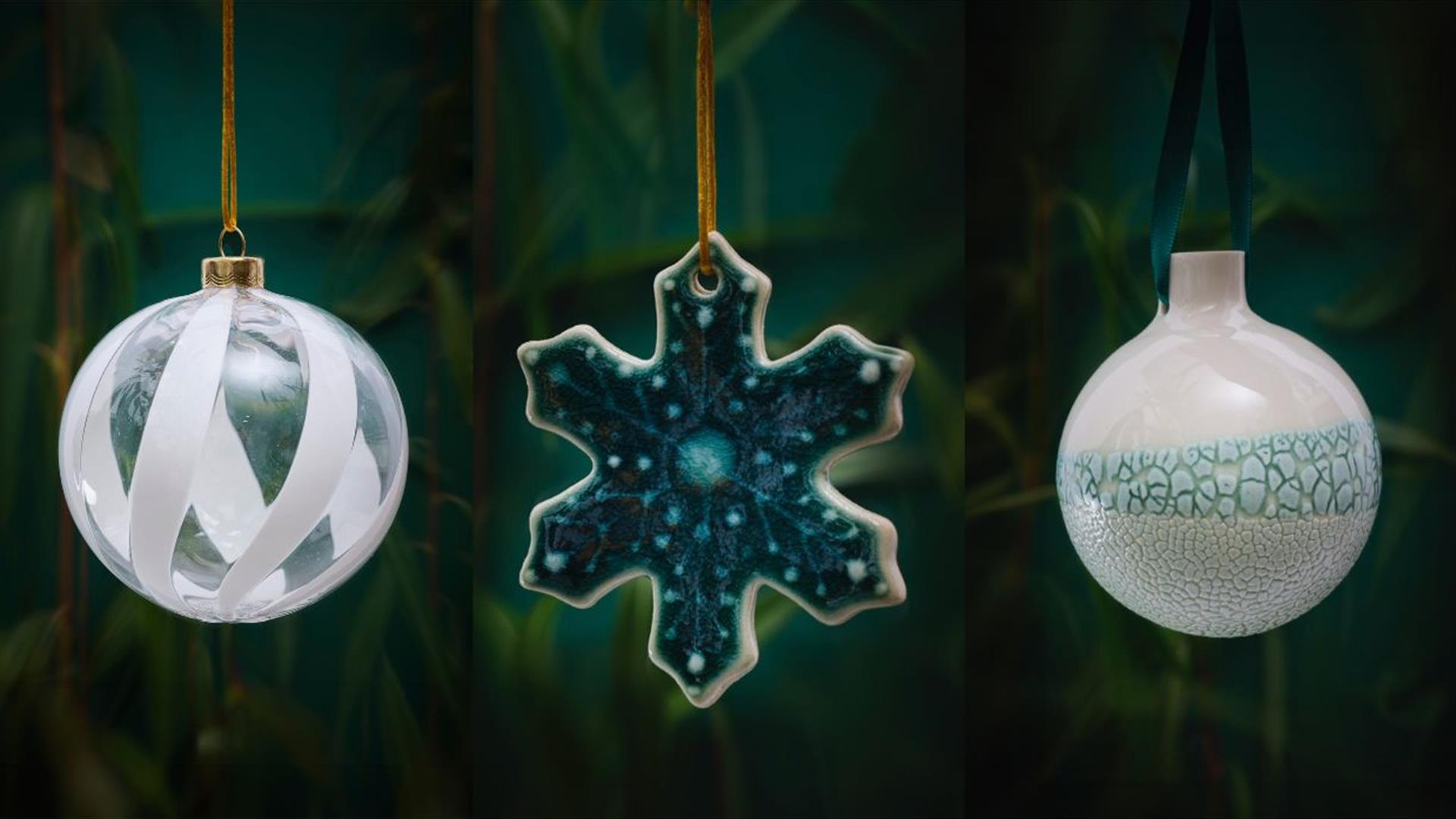 Handcrafted baubles