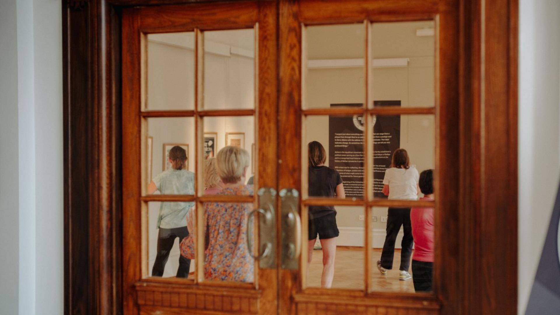 Practise the art of Chi Me, followed by a mindful look at Ulster Museum's collections