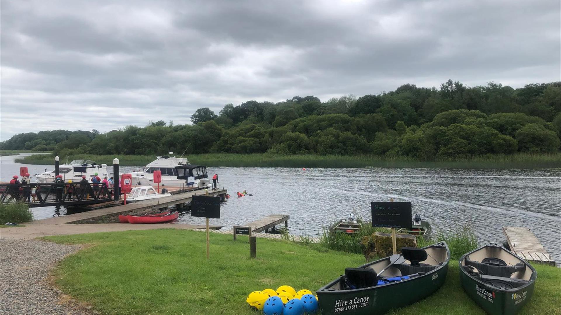 Guided Canoeing at Crom