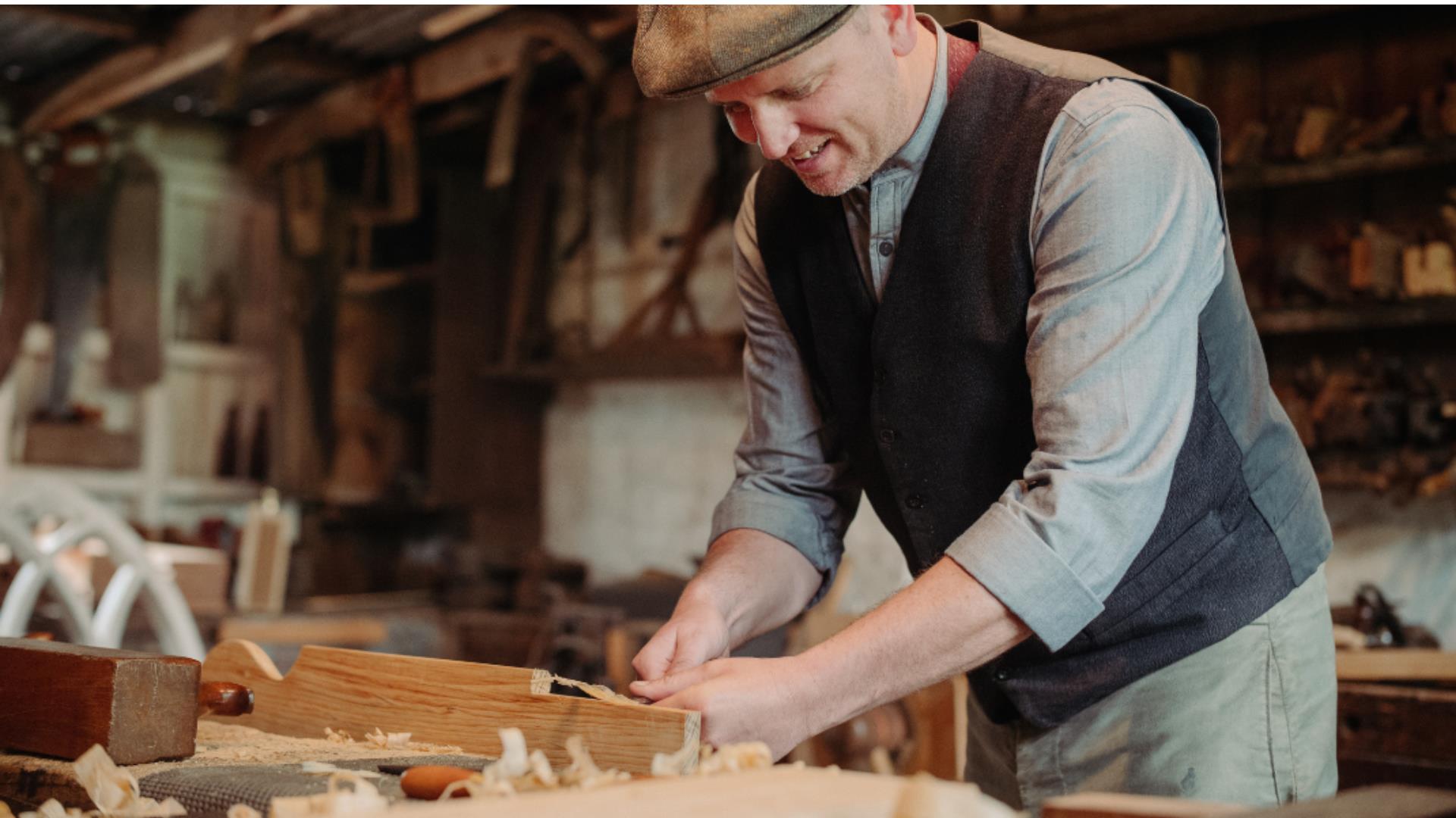Carve your very own bespoke wooden house number in a hands-on workshop at the Ulster Folk Museum
