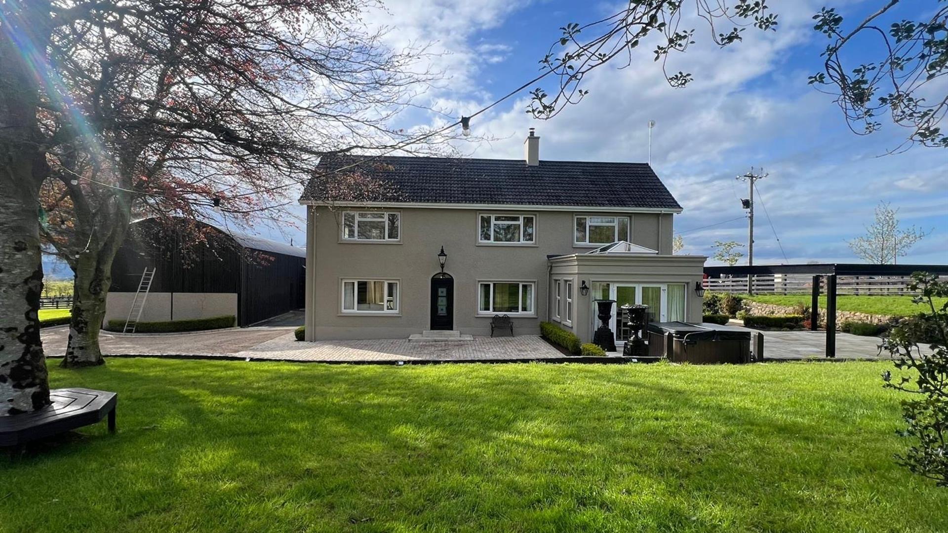 Outside house