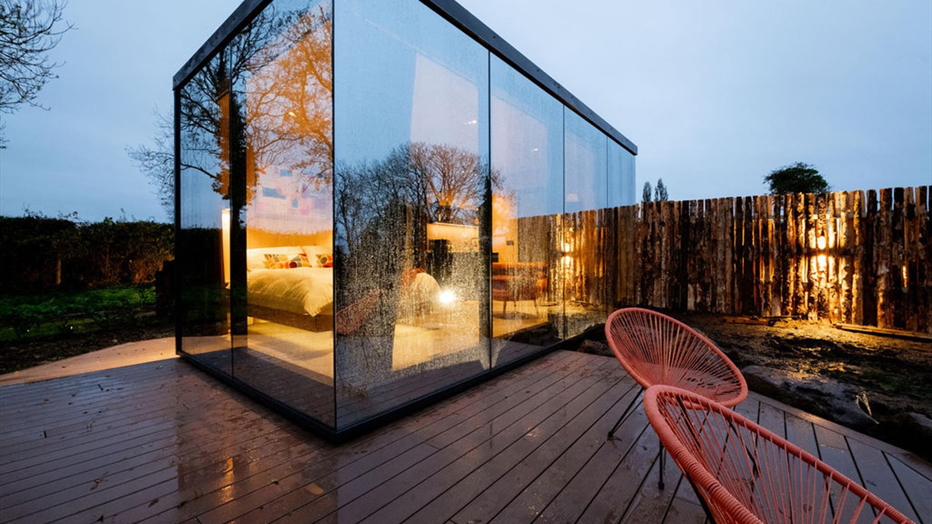 Lough Neagh Mirror Houses
